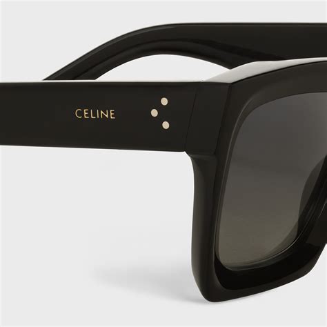 celine square sunglasses in acetate with polarized lenses|SQUARE S130 SUNGLASSES IN ACETATE WITH POLARIZED .